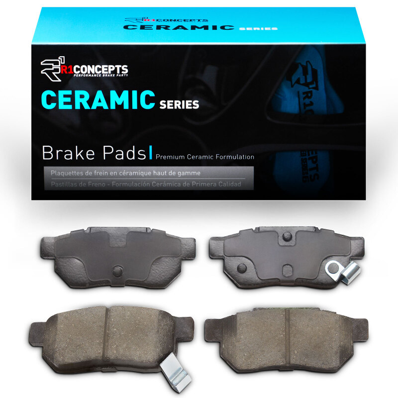Acura Integra Ceramic Brake Pads - Rear - R1 Concepts - R1 - `85-`14